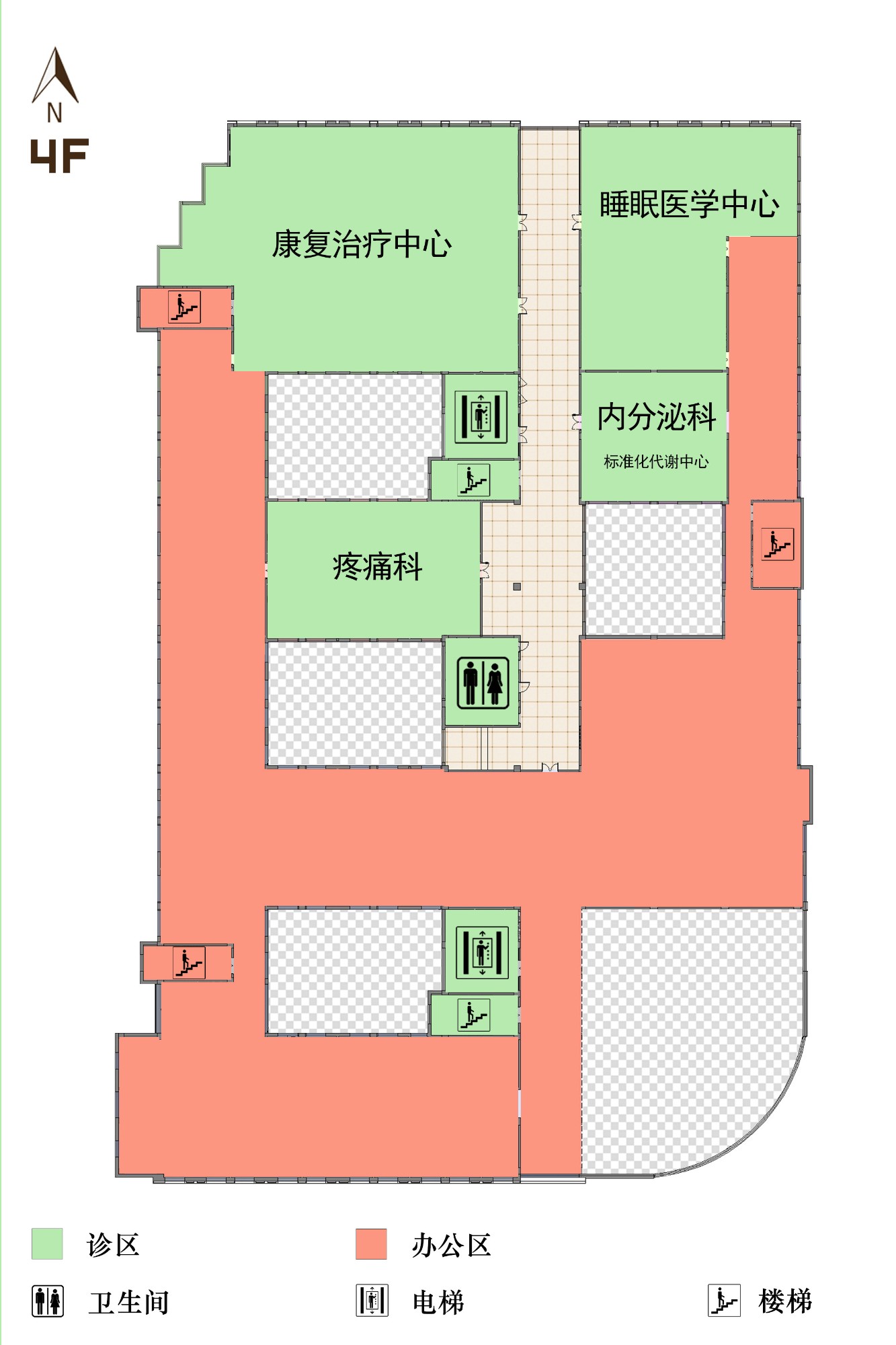 楼层布局-上海交大医学院图书馆