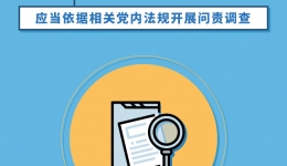 图解中国共产党纪律检查委员会工作条例  纪委9项具体职责之开展问责