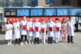 白银市第一人民医院开展2022年“世界献血者日”活动