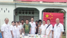 第23批援马中国医疗队假期开展巡诊医疗义诊活动